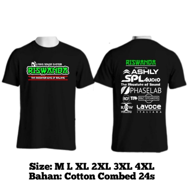 Kaos Motif Riswanda Audio