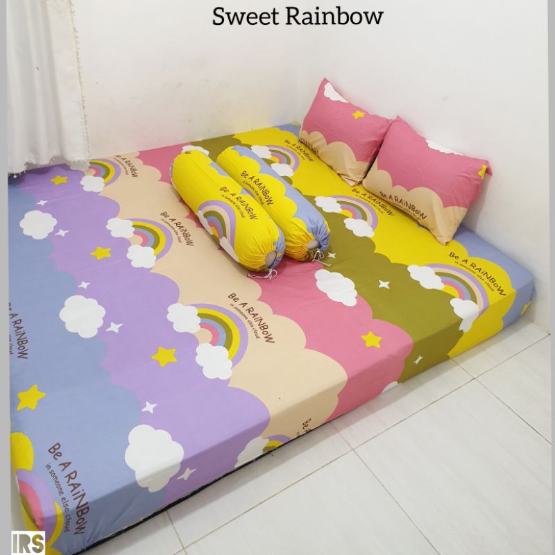 sprei sweet rainbow
