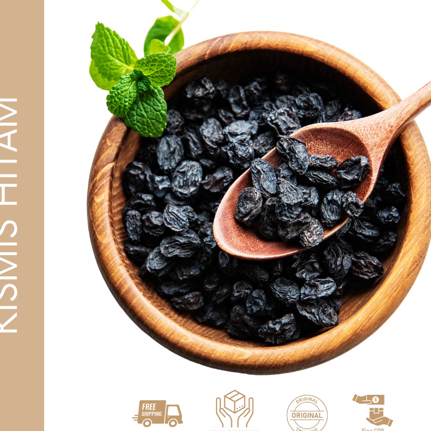 

ORDER Kismis Hitam Black Raisin 1 Kg Dark Raisin Natural Super Food