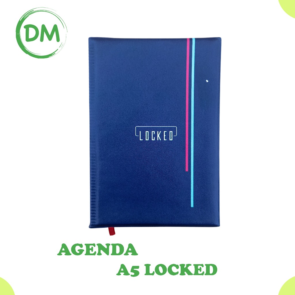 

AGENDA A5 004 LOCKED NOTEBOOK