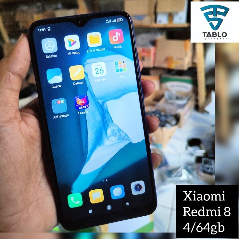 Xiaomi Redmi 8 ram 4/64gb second normal