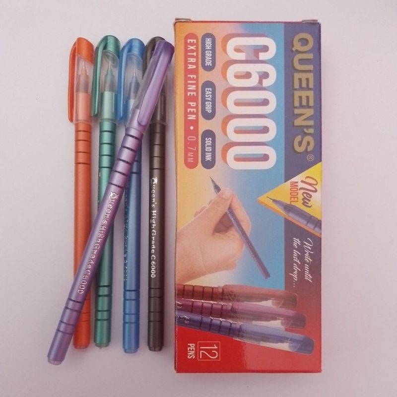 

Pulpen Queen's C6000 1 Lusin/12 Pulpen