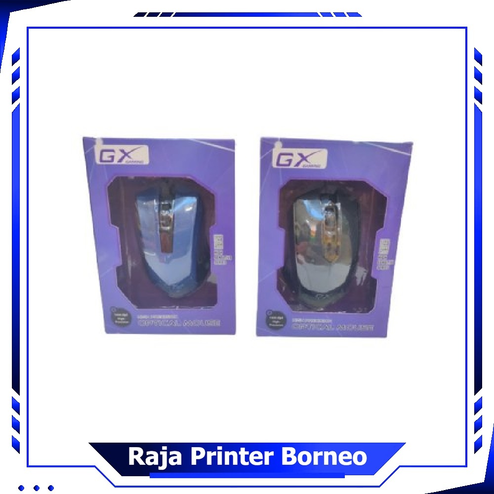 Mouse USB GX MW800 Optical Gaming MW 800 Black Blue