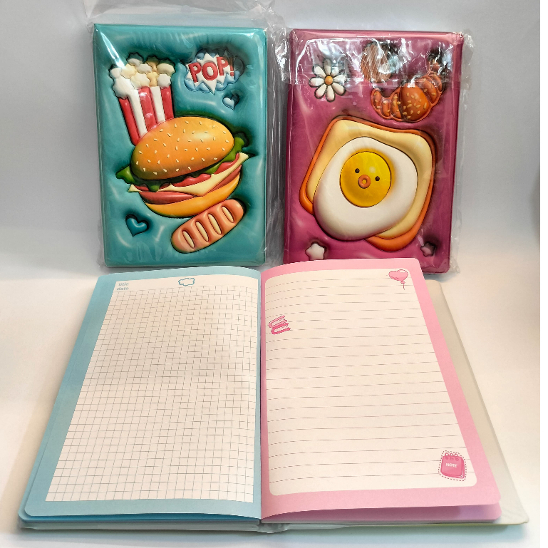 

DIARY PREMIUM BAHAN KULIT 36K MOTIF 3D | AGENDA A5 BAHAN KULIT PU GAMBAR MOTIF 3D