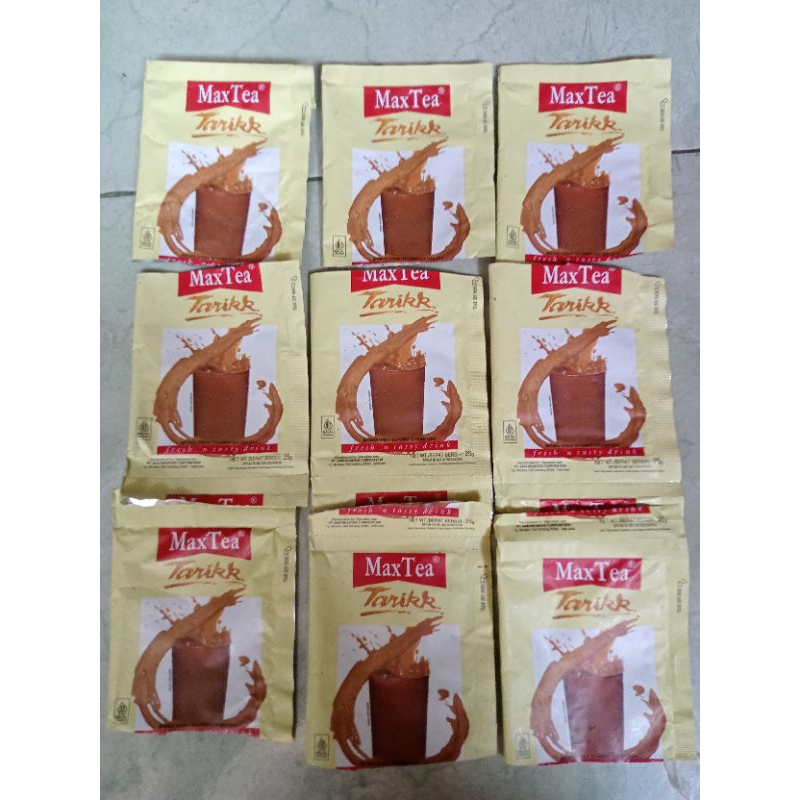 

Bungkus bekas Teh Tarik Max Tea 100pcs Untuk kerajinan tangan