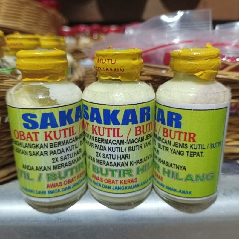 SAKAR,,OBAT BUTIR,OBAT KUTIL,OBAT MATA IKAN AMPUH BERKHASIAT