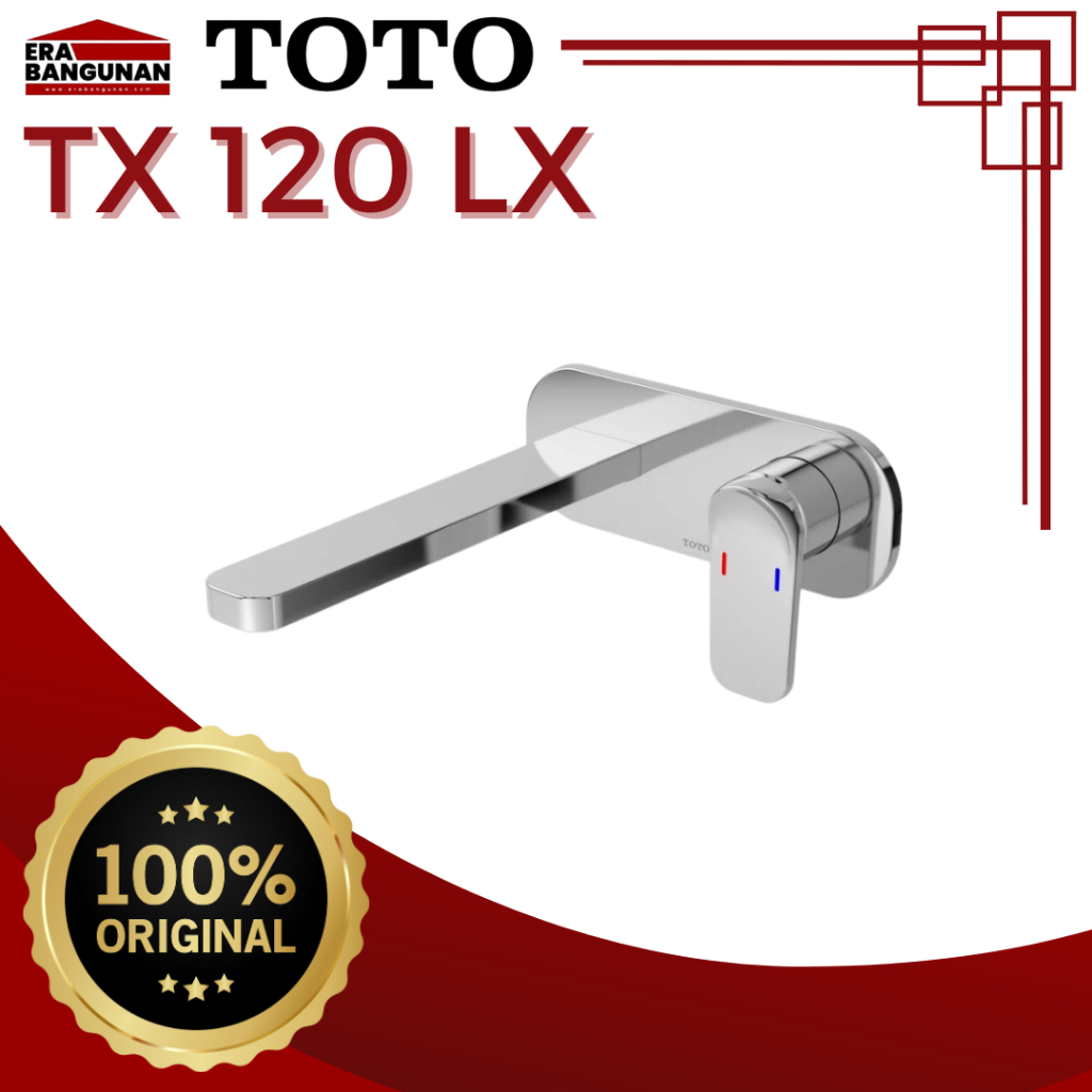 Kran Wastafel Toto TX 120 LX original