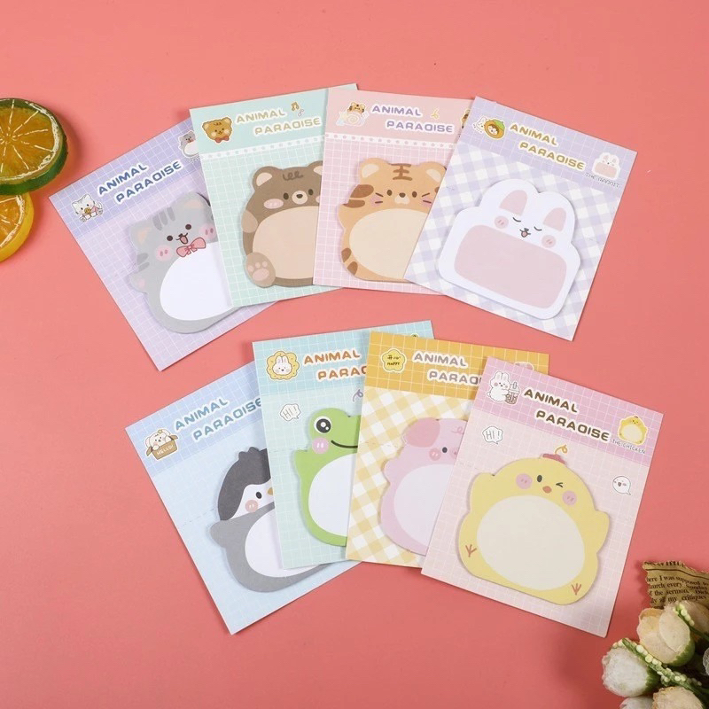 

KN ~ Sticky note motif hewan binatang | catatan tempelan kertas