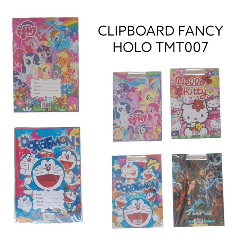 

Clipboard/Papan Dada Kayu Motif Fancy