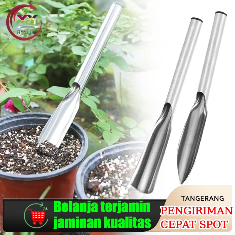 Sekop Tanaman / Sekop Kebun Mini Sekop Sayur Stainless Steel Alat Berkebun Sekop Tanaman