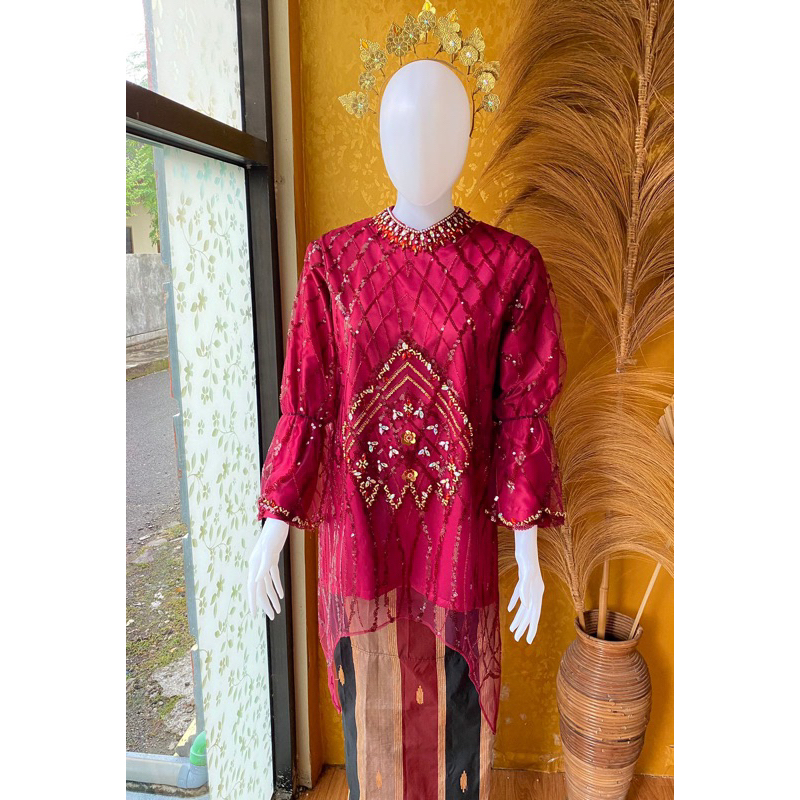 baju bodo baju adat bugis baju bodo payet moderen