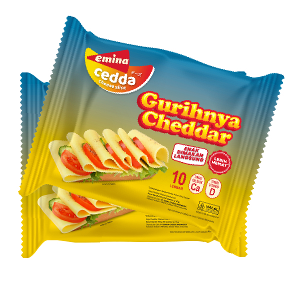 

EMINA CHEESE SLICE 10's - Keju Lembaran