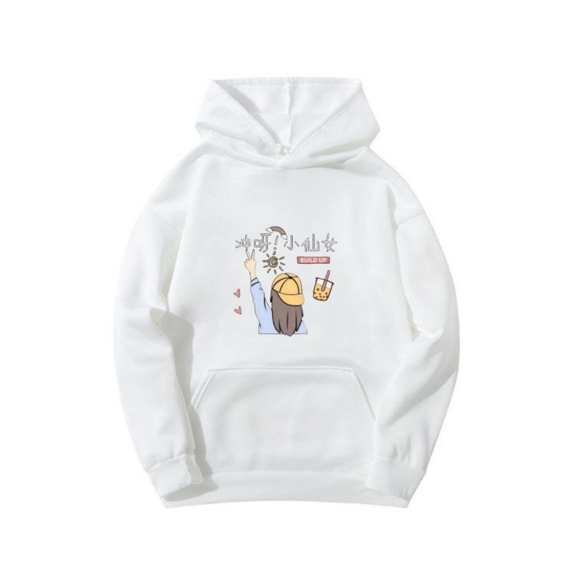 sweater Hoodie build up anak perempuanfashion