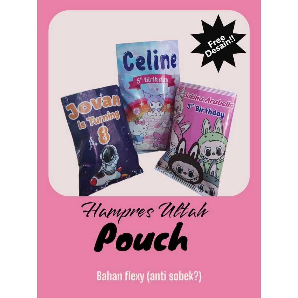 

Pouch Snack jumbo Pouch Snack ultah Pouch Snack Giant Snack