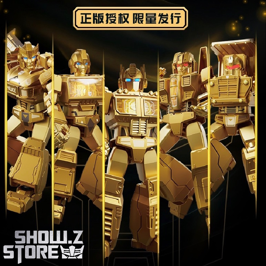 BLOKEES TRANSFORMERS THE GOLDEN LAGOON XYEARLY VERSION LIMITED EDITION