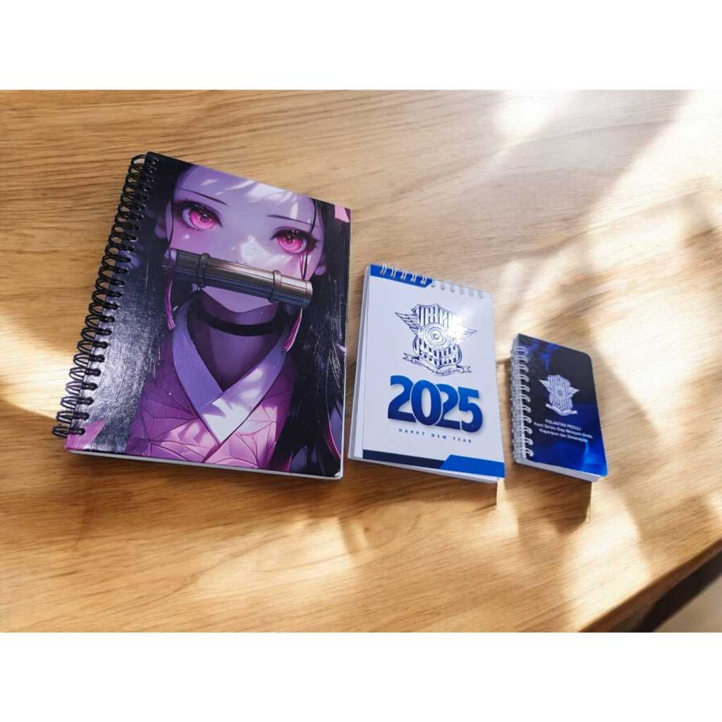 

notebook jilid a5/ notebook mini/ buku catatan harian/ notebook jilid spiral