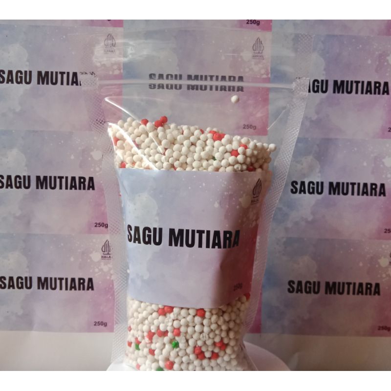 

Sagu Mutiara 250g Premium sagu Mentah
