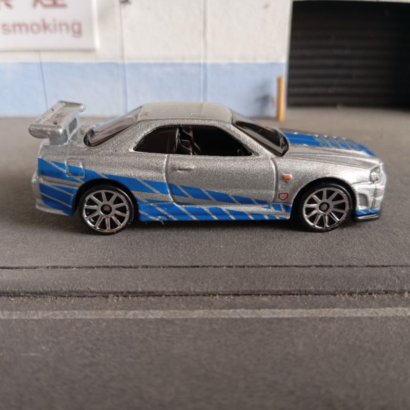 Hot wheels hotwheels loose dari gift pack Nissan Skyline GT-R GTR R34 fast and furious FF FnF Bryan