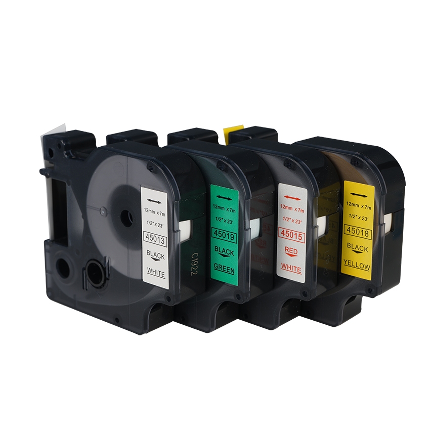 

Pita Label Tape Printer Dymo LabelManager (Standard D1 Label Tape) - PO 34pcs