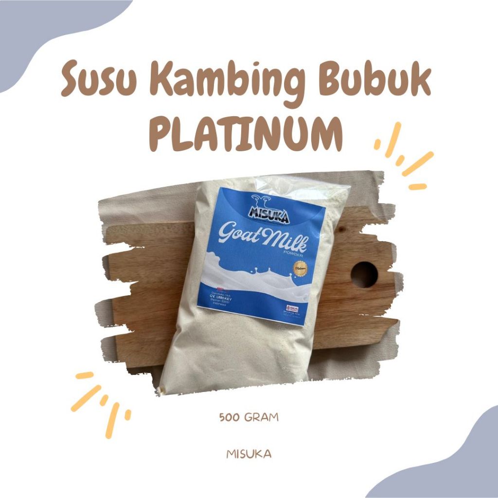 

Susu Kambing Bubuk Misuka Platinum 500g