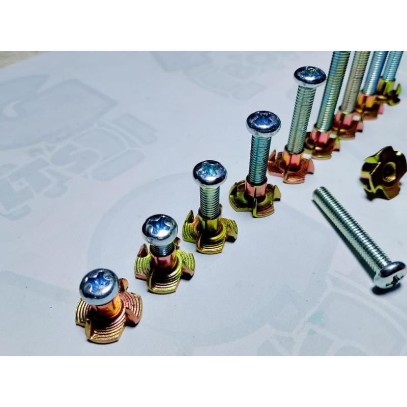 Baut Speaker 1 s/d 5 cm Obeng Plus JP M5 ( Baut 8 an ) + MUR CAKAR 5mm