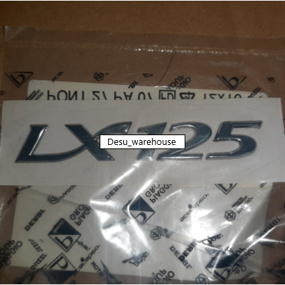 Sticker LX 125 Ori Emblem Stiker Vespa