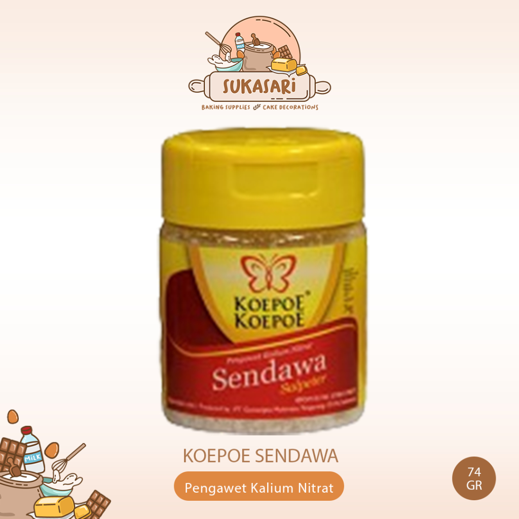 

koepoe Sendawa 74gr Salpeter Pengawet Kalium Nitrat Kupu kupu