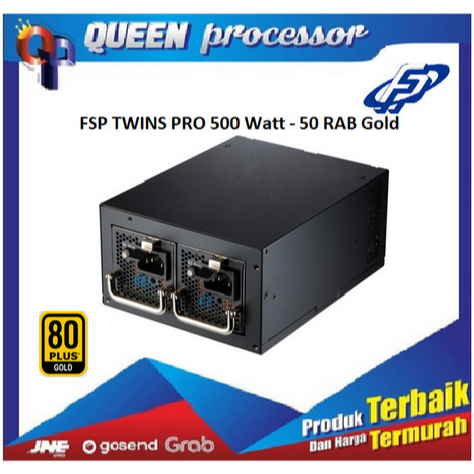PSU FSP TWINS PRO 500 Watt - 50RAB GOLD
