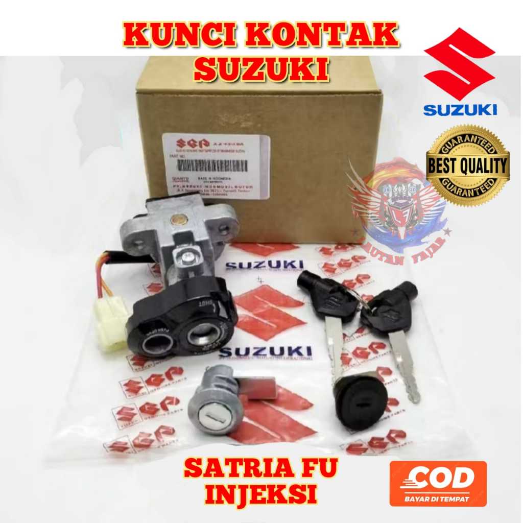 Kunci kontak set suzuki satria fu injeksi  konci kontak kunci set motor suzuki FUFI satrya fu key se