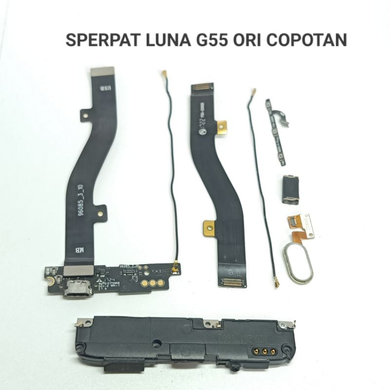 Fleksibel Flexible ui Board Konektor charger Luna G55 Original Copotan
