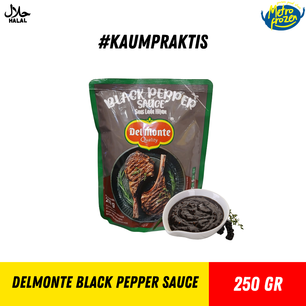 

DELMONTE BLACKPAPER SAUCE 250gr