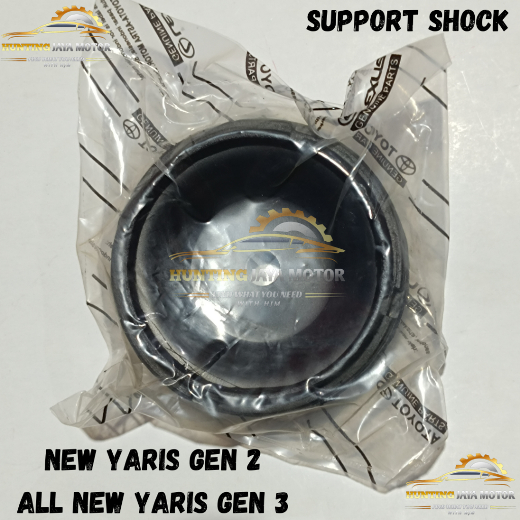 SUPPORT SHOCK KARET-SUPOT SKOK SHOCK DEPAN-SHOCK FRONT DUDUKAN SHOCK DEPAN NEW YARIS VIOS GEN 3