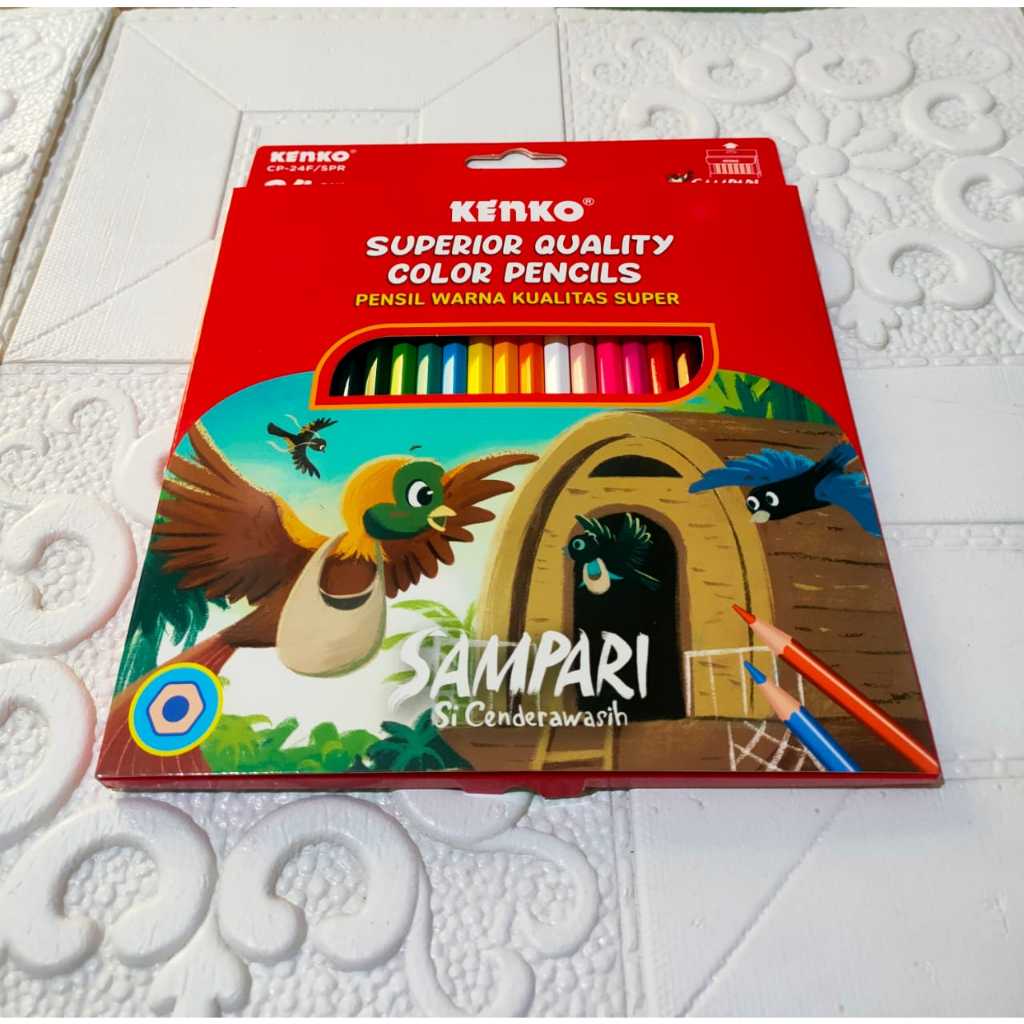 

PENSIL WARNA PANJANG KENKO 24 CP 24F CLASSIC