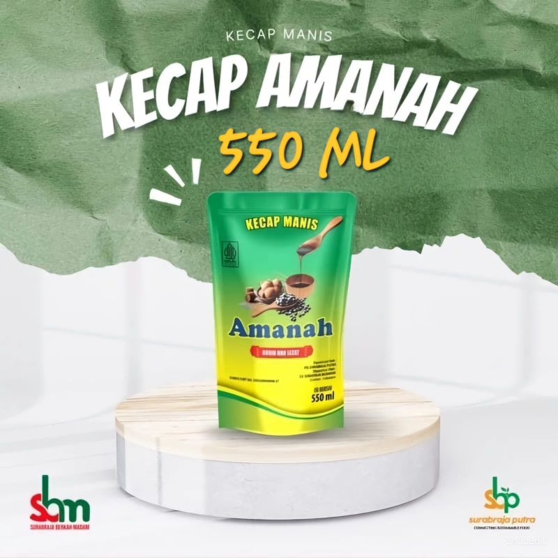 

Kecap Manis Amanah 550ml