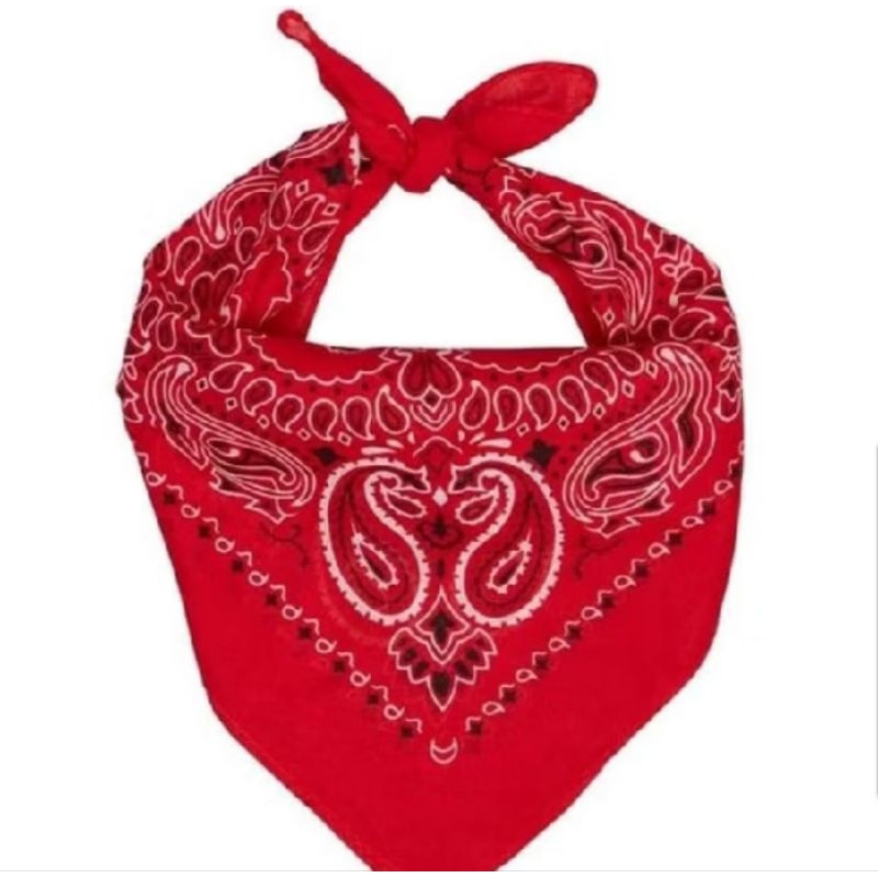 Hargagrosir Slayer Batik Merah Bandana Batik Merah Bandana Ikat Batik Merah