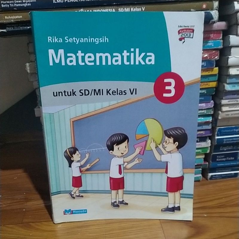 Buku Matematika SD/MI Kelas 6/VI (3) Edisi Revisi 2017 Masmedia