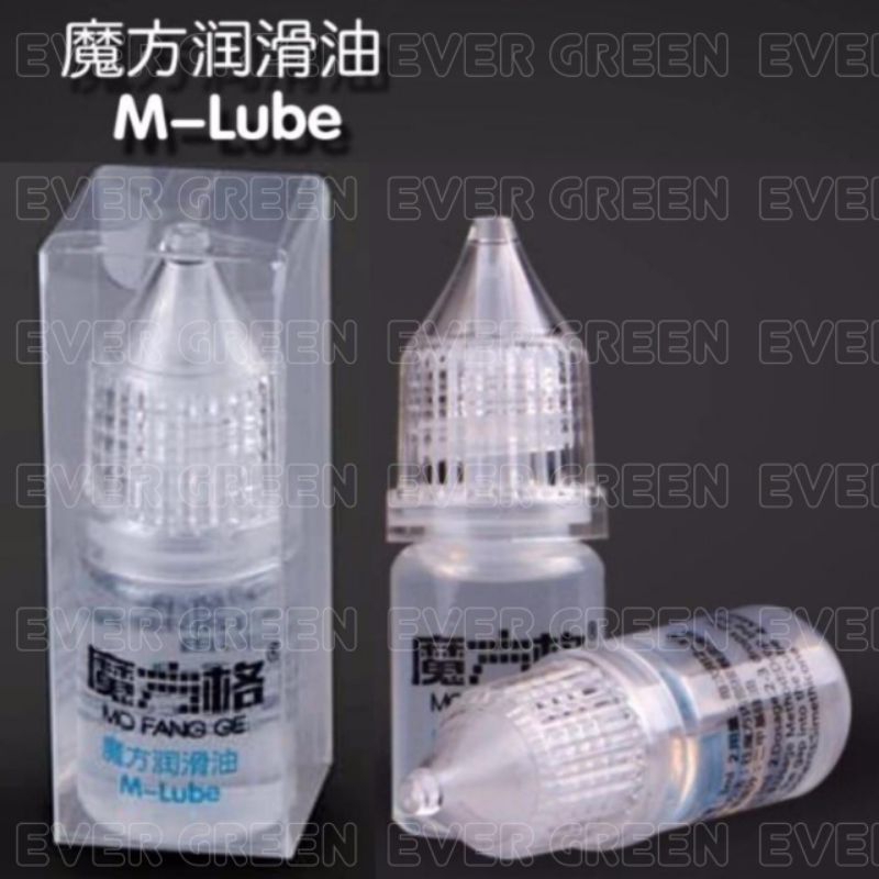 Pelumas Magic Cube QIYI Mo Fang Ge (M-LUBE) Original - for Speedcube ( 3ml ) maintenance : melancark