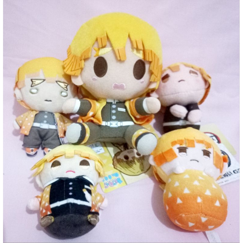 (SALE) Kimetsu no Yaiba Demon Slayer Zenitsu Agatsuma Assorted Nitotan Chokonokko Mamemeito Pyokonui