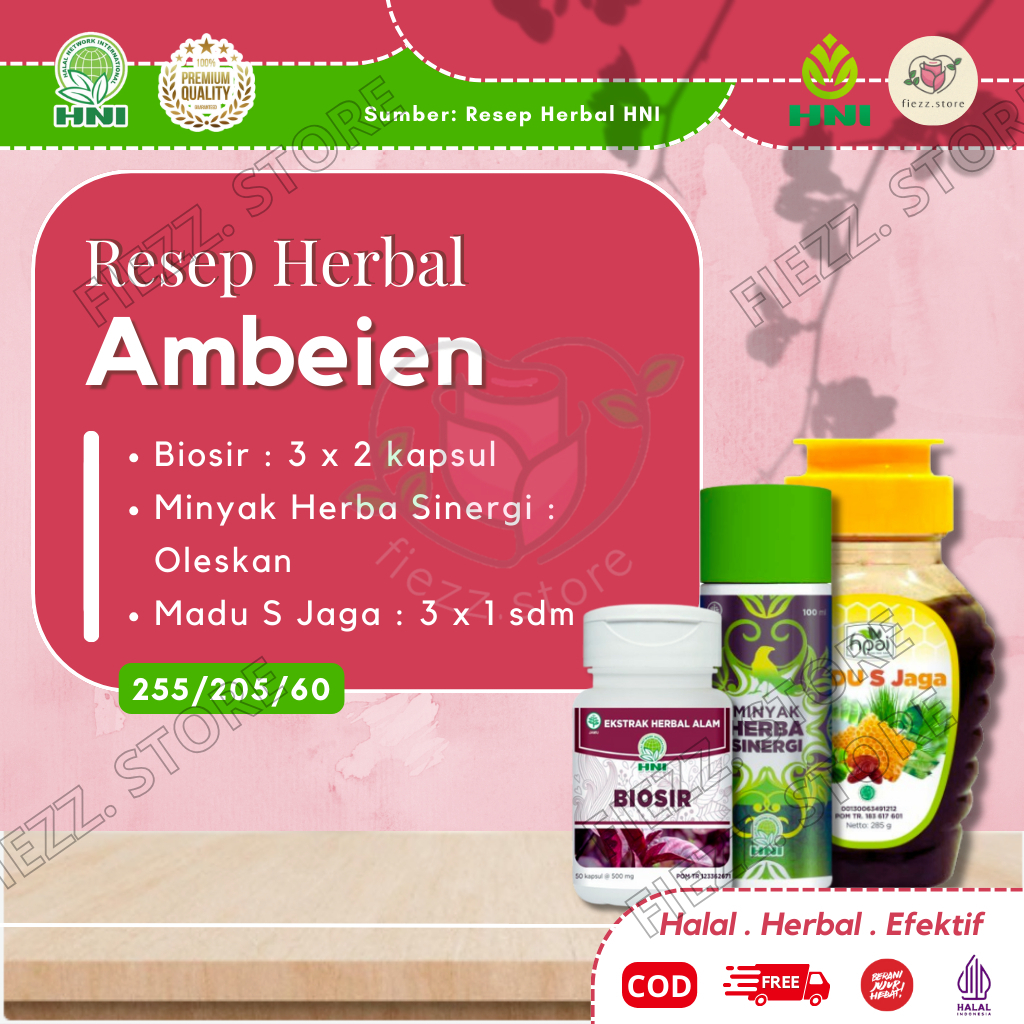 Resep Herbal HNI HPAI Ambeien