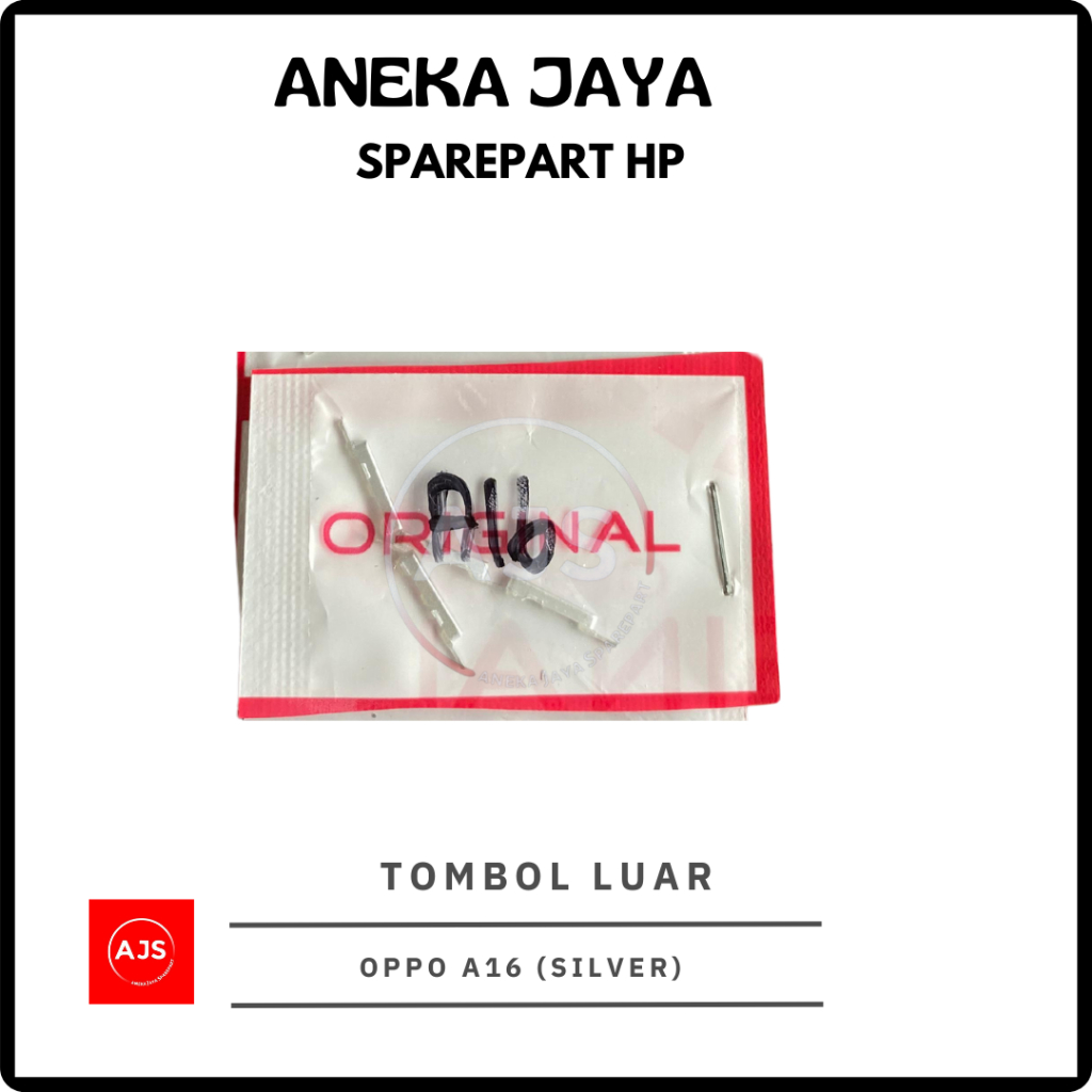 TOMBOL LUAR / KEYPAD / TOMBOL ON + OFF + VOLUME OPPO A16