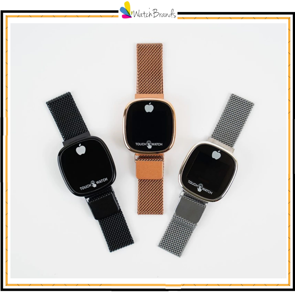 PROMO TERBARU WBS JAM TANGAN LED DIGITAL PRIA WANITA RANTAI MAGNET ELECTRONIC FASHION COUPLE ANAK