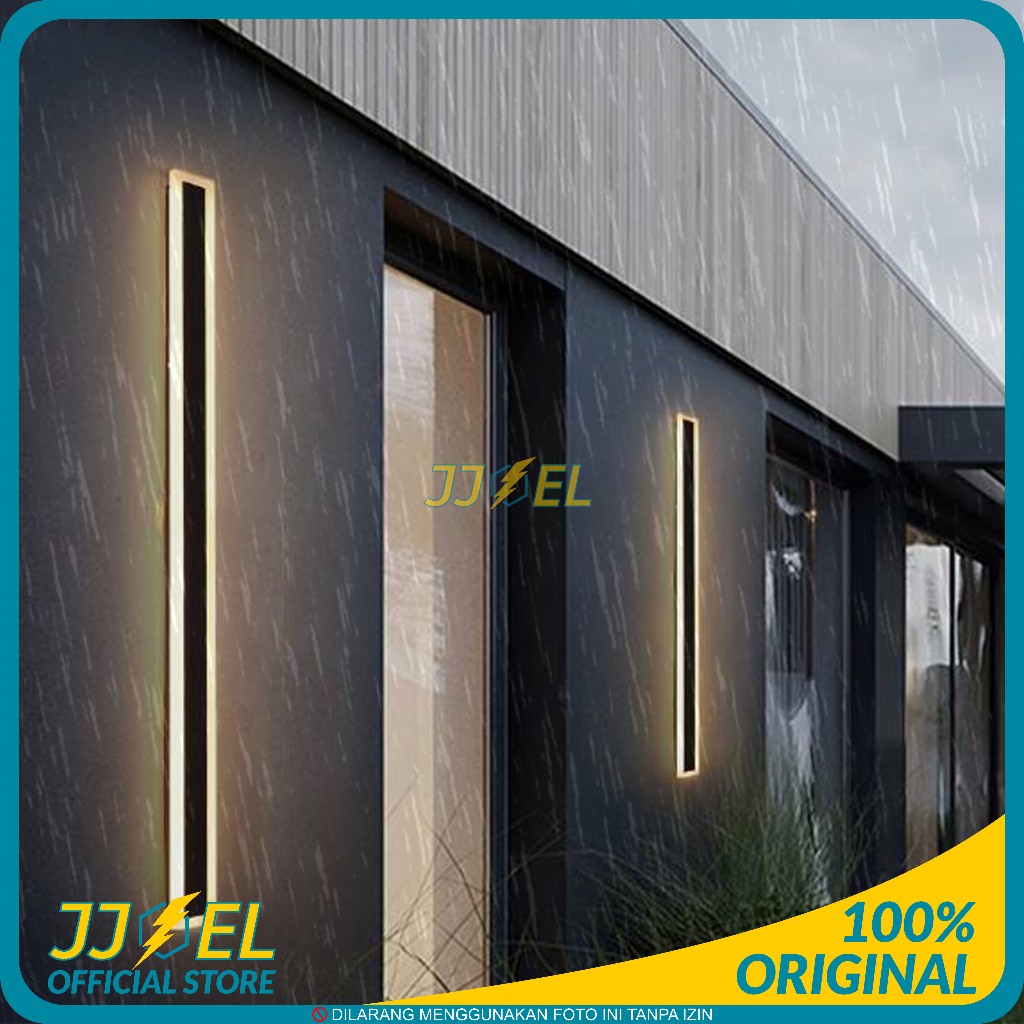 Lampu Dinding Outdoor Waterproof Taman LED Panjang Cafe Dekorasi Rumah