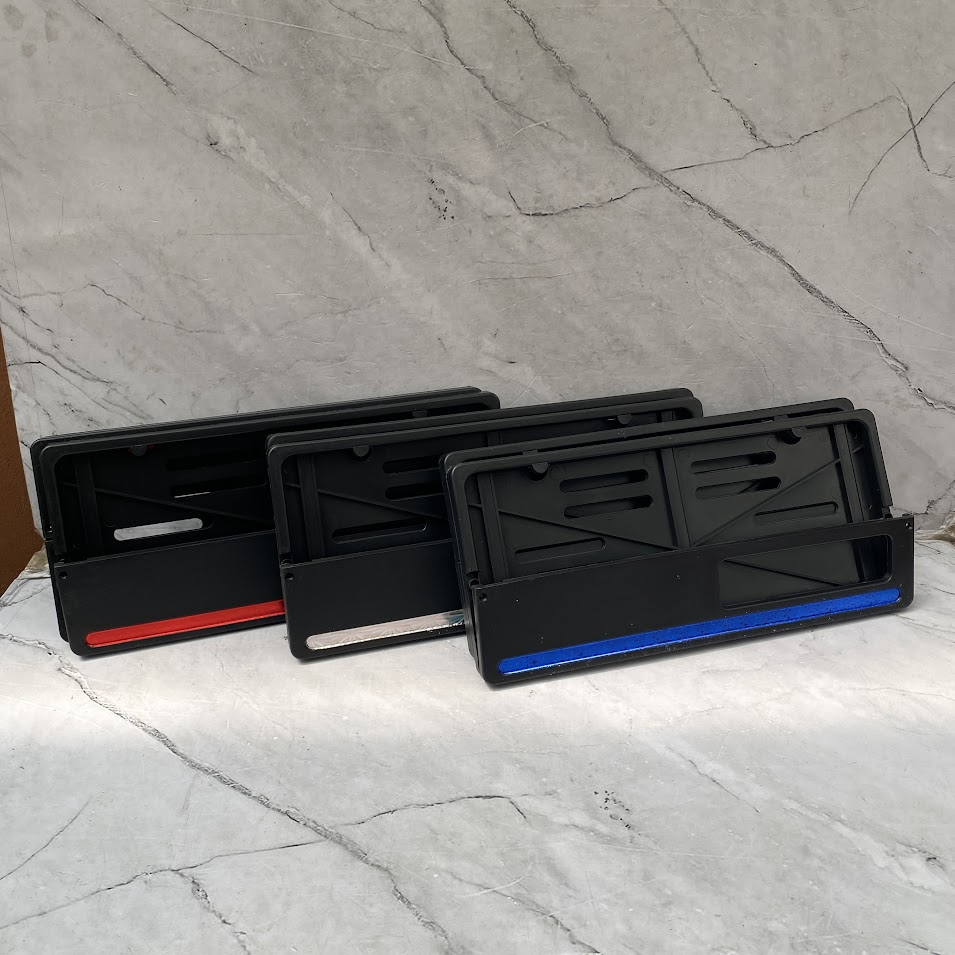 Plat Nomor/BG motor Lis warna dudukan plat nomor motor Lis warna