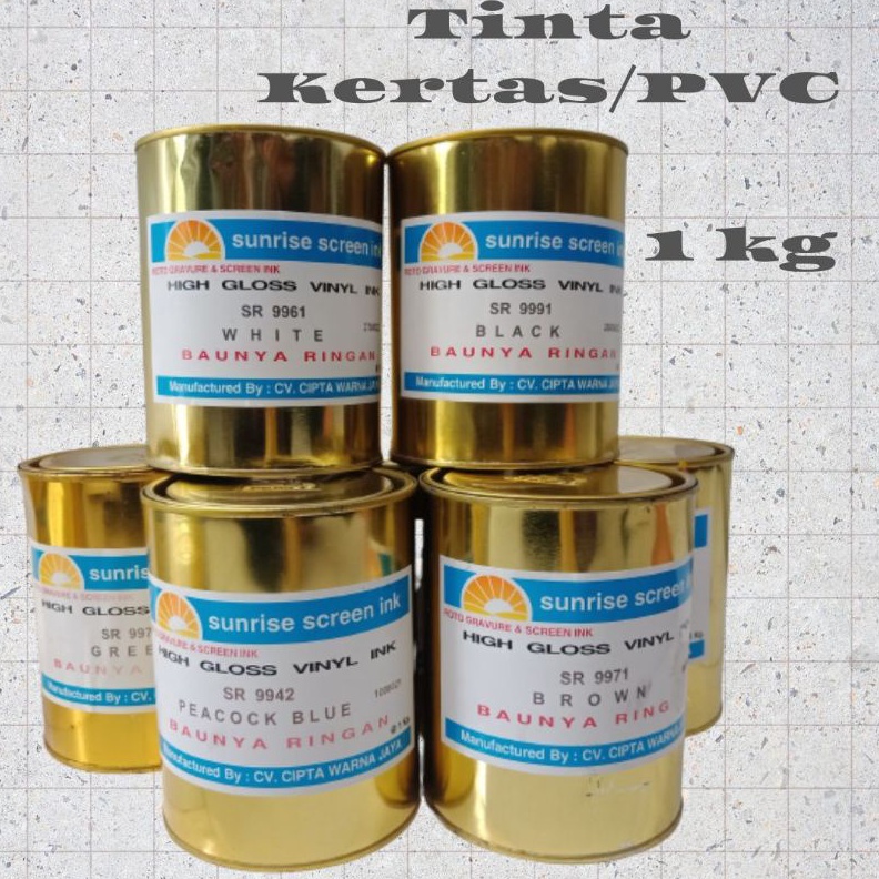 

KODE W96U SUNRISE TINTA KERTAS 1 KG