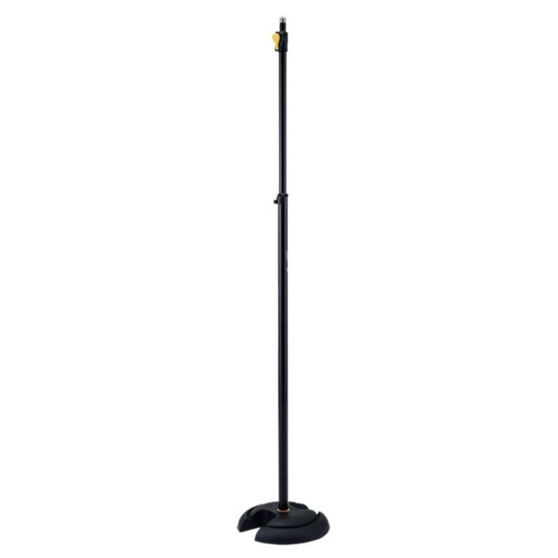 Hercules Stand Microphon MS201B Plus Round Base Straight Microphone MS-201-B