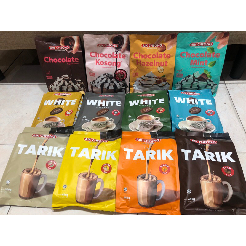 

minuman coklat coffe white Aik cheong original exp 2026