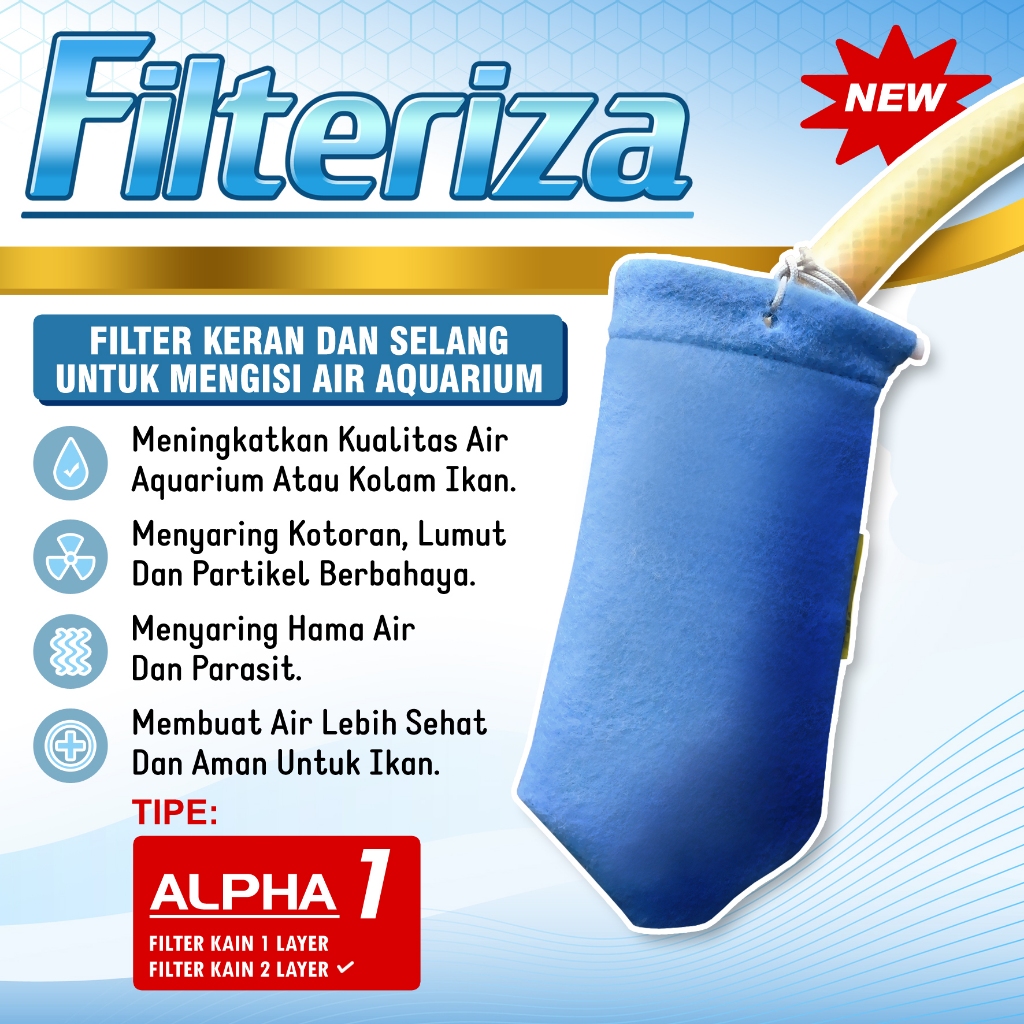 Saringan Filter Aquarium Filter Bag Kantong Media Filter Sock Sump Untuk Akuarium Dan Kolam Ikan