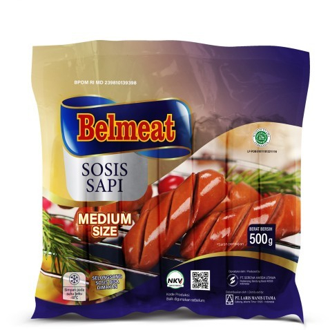 

BELMEAT SOSIS SAPI MINI 10/500 GR