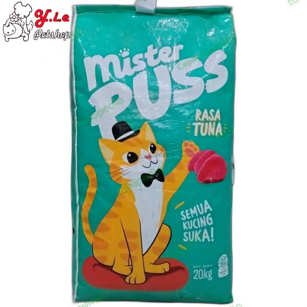 MISTER PUSS TUNA PAKAN KUCING 20KG