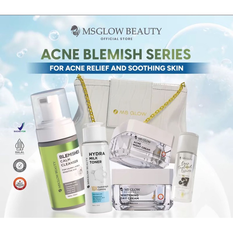 “New Series Ms Glow Acne Blemish Series”
